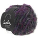 Lana Grossa FURRY Bicolor (lala BERLIN) | 101-brombær/aubergine/antracit