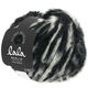 Lana Grossa FURRY Bicolor (lala BERLIN) | 103-sort/rå hvid