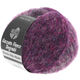 Lana Grossa GARZATO Fleece Uni/Print/Dégradé | 310-grå lilla/rødviolet