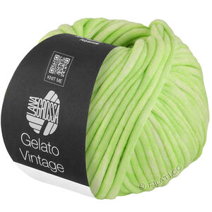 Lana Grossa GELATO Vintage | 107-forårsgrøn/hvid