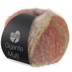 Lana Grossa GIGANTE MULTI | 108-grønbeige/sandbeige/bleglilla/syren/mørk rød/perlebeige/gråbeige/kamel