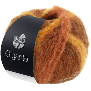 Lana Grossa GIGANTE | 06-okker/nougat/gråbrun/chokoladebrun/sandgul