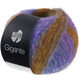 Lana Grossa GIGANTE | 14-violet/violetblå/mosgrøn/kaki/okker