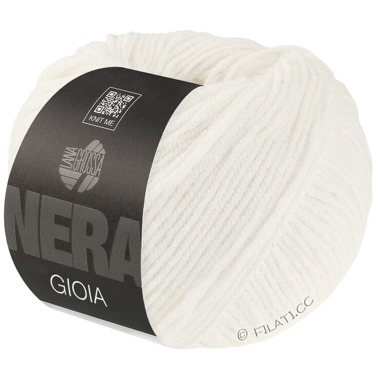 Lana Grossa GIOIA (Nera) | 01-hvid