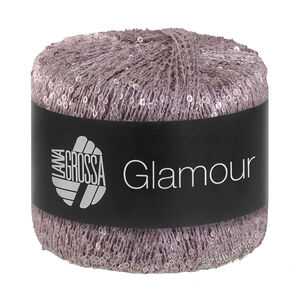 Lana Grossa GLAMOUR | 002-grå lilla