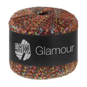 Lana Grossa GLAMOUR | 103-rødbrun