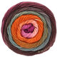 Lana Grossa GOMITOLO ALOHA | 309-brombær/rødviolet/fuchsia/laks/orangerød/gråbrun/grå/blomme
