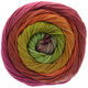 Lana Grossa GOMITOLO ALOHA | 312-grågrøn/fuchsia/laksorange/fictile rød - lerrød/olivengrøn