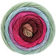 Lana Grossa GOMITOLO ALOHA | 320-pink/bordeaux/hvidgrøn/lys blå/kanel/rosabrun