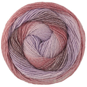 Lana Grossa GOMITOLO GALA | 4040-marone/mauve/lilla/gråbrun