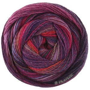 Lana Grossa GOMITOLO INTENSO | 233-pink/fuchsia/rosa/lyng/grå lilla/orkidé/koboltblå
