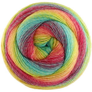 Lana Grossa GOMITOLO VERSIONE | 450-hindbær/hummer/orange/gul/limett/jade/turkis/fuchsia