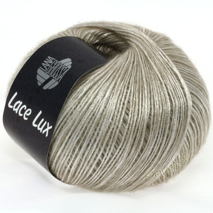 Lana Grossa LACE Lux | 39-grège/beigegrå
