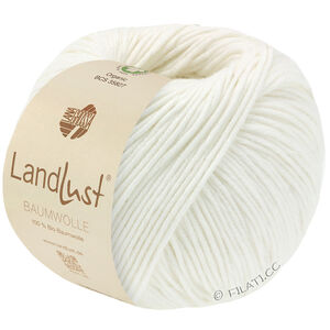 Lana Grossa LANDLUST BAUMWOLLE (GOTS) | 04-hvid