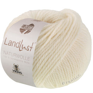 Lana Grossa LANDLUST Naturwolle | 01-uldhvid