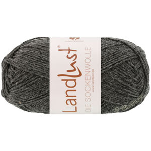 Lana Grossa LANDLUST DIE SOCKENWOLLE 50g Mélange | 1606-antracit meleret