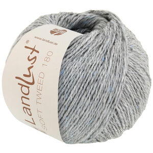 Lana Grossa LANDLUST Soft Tweed 180 | 117-lys grå meleret