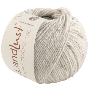 Lana Grossa LANDLUST Soft Tweed 180 | 125-sølvgrå meleret