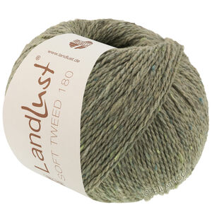 Lana Grossa LANDLUST Soft Tweed 180 | 135-salviegrøn meleret