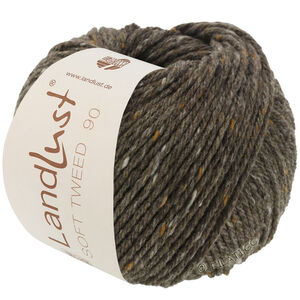 Lana Grossa LANDLUST Soft Tweed 90 | 03-gråbrun meleret