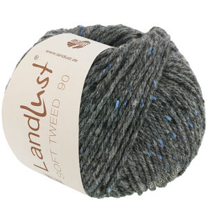 Lana Grossa LANDLUST Soft Tweed 90 | 05-antracit meleret