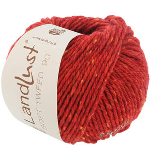 Lana Grossa LANDLUST Soft Tweed 90 | 11-rød meleret