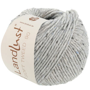 Lana Grossa LANDLUST Soft Tweed 90 | 17-lys grå meleret