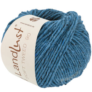 Lana Grossa LANDLUST Soft Tweed 90 | 29-turkisblå meleret