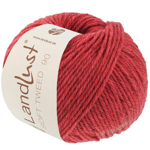 Lana Grossa LANDLUST Soft Tweed 90 | 32-jordbærrød meleret