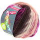 Lana Grossa LEI Mouliné/Color Mix/Spray (Ragazza) | 163-rosa/rødviolet/bær