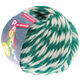 Lana Grossa LEI Mouliné/Color Mix/Spray (ophørende farver) | 654-mørk grøn/rå hvid
