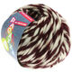 Lana Grossa LEI Mouliné/Color Mix/Spray (ophørende farver) | 658-burgund/rå hvid