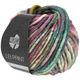 Lana Grossa LEI Print | 528-oliven/aubergine/pink/rå hvid/petrol