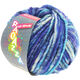 Lana Grossa LEI Mouliné/Color Mix/Spray (ophørende farver) | 324-blåviolet/turkis/mørk petrol/rå hvid