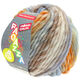Lana Grossa LEI Tweed Color (Ragazza) | 404-natur/lys blå/brun/orange meleret