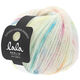 Lana Grossa LOVELY COTTON Inserto (lala BERLIN) | 106-rå hvid/pink/turkis