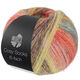 Lana Grossa MEILENWEIT 6-FACH 150g Cosy Socks Dream | 2152-rosa beige/gul/gråbrun/lys brun/mørk brun/orange/jade/turkis/fictile rød - lerrød/gammelrosa