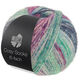 Lana Grossa MEILENWEIT 6-FACH 150g Cosy Socks Dream | 2154-grå/lys blå/blågrå/jade/gråviolet/blåviolet/fuchsia/mørk grøn/lys grøn/turkis
