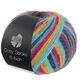 Lana Grossa MEILENWEIT 6-FACH 150g Cosy Socks Multi Stripes | 2203-fuchsia/gul/turkis/mørk petrol/blåviolet