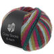 Lana Grossa MEILENWEIT 6-FACH 150g Cosy Socks Multi Stripes | 2206-mørk rød/mynteturkis/olivengrøn/mørk fuchsia/opalgrøn