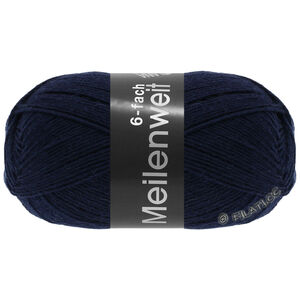 Lana Grossa MEILENWEIT 6-FACH 150g | 8963-natblå