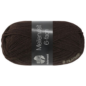 Lana Grossa MEILENWEIT 6-FACH 150g | 9861-mokka