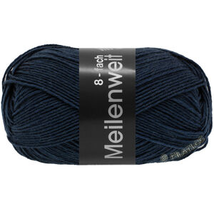 Lana Grossa MEILENWEIT 8-FACH 150g | 9556-natblå