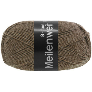 Lana Grossa MEILENWEIT 8-FACH 150g | 9612-mørk brun