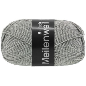 Lana Grossa MEILENWEIT 8-FACH 150g | 9615-grå meleret