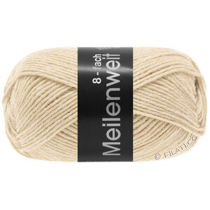 Lana Grossa MEILENWEIT 8-FACH 150g | 9666-lys beige