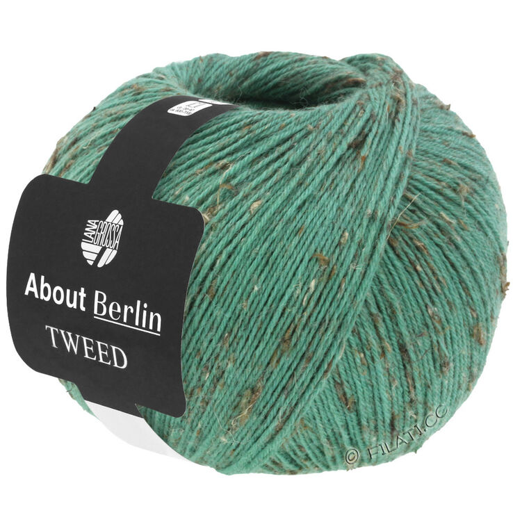 Lana Grossa MEILENWEIT 100g Tweed (ABOUT BERLIN) | 901-grøn meleret