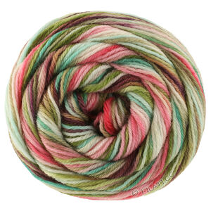 Lana Grossa MEILENWEIT 100g Cascata | 5205-mokka/mørk brun/gråbrun/rosa/sartgrøn/lindgrøn/grågrøn/jade/pink/turkis
