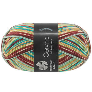 Lana Grossa MEILENWEIT 100g Cervinia | 1704-grøn/mynteturkis/okker/burgund/mørk rød/gammelrosa/pistacie/petrol