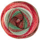 Lana Grossa GOMITOLO (Christmas Edition Lurex) | 117-grønrød/grågrøn/refleksrød/lys rød/tomatrød/mørk rød/ecru